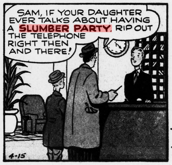 1950 girls night party